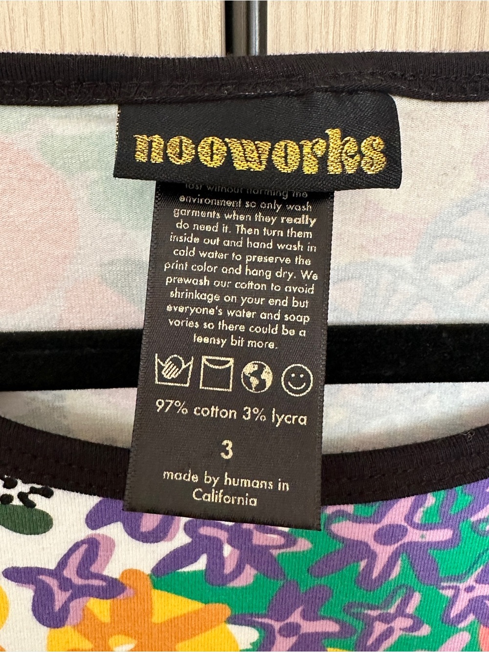 Nooworks Circle Dress People I’ve Loved Size 3 NWOT - Picture 3 of 6